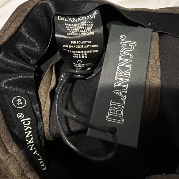 Blank NYC In The Forest Faux Suede Leggings - Picture 8 of 11